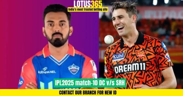 IPL 2025 Match 10: Delhi Capitals vs Sunrisers Hyderabad | Match Preview, AI Predictions, Betting Insights | Lotus365