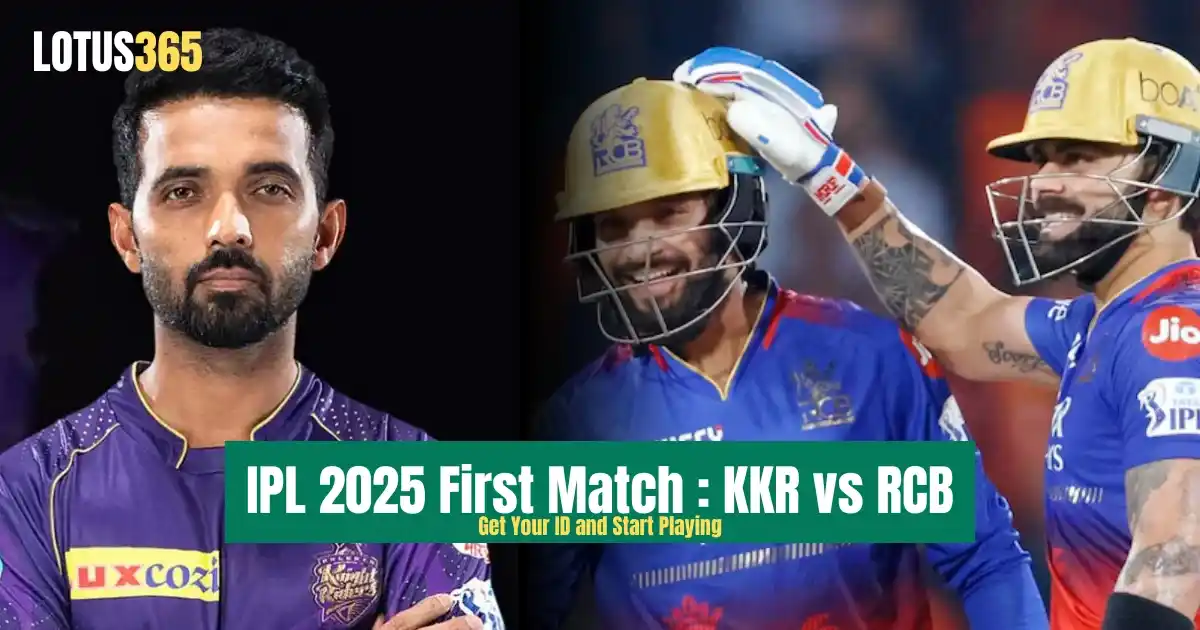 IPL 2025 First Match: KKR v/s RCB  Date, Venue, Squad, and Predictions